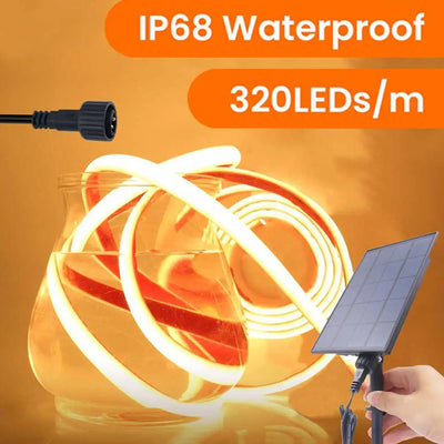 Ruban LED COB Solaire Étanche IP65