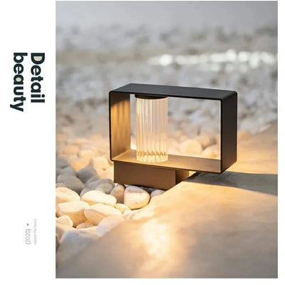 Lampe Solaire de Pelouse Étanche pour Jardin