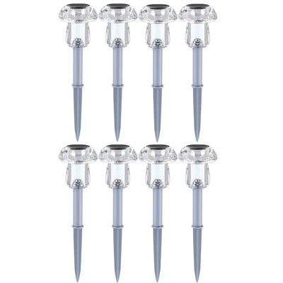 Lampe Solaire Champignon LED Étanche Décoration Jardin Allée