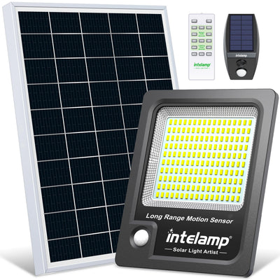 Lampe Solaire Extérieure 3 Modes Détecteur Mouvement Applique Murale