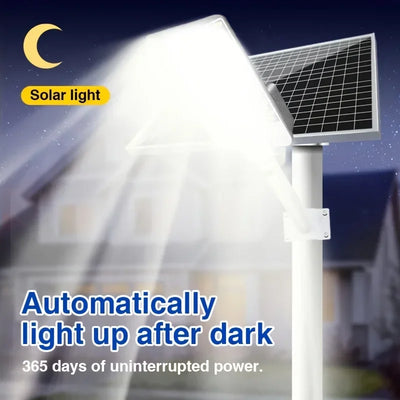 Lampadaire Solaire Extérieur 232 LED avec Télécommande