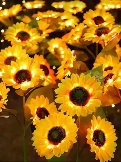 Lampe Solaire Tournesol à Planter Jardin