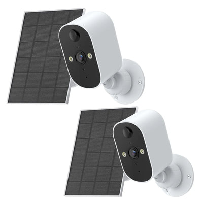 Caméra Solaire WiFi 1080P Détection IA et Vision Nocturne