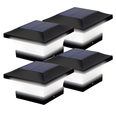 Lampe Solaire de Poteau de Clôture Capuchon LED