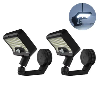 Applique Murale Solaire Pliable 92 LED Détecteur de Mouvement