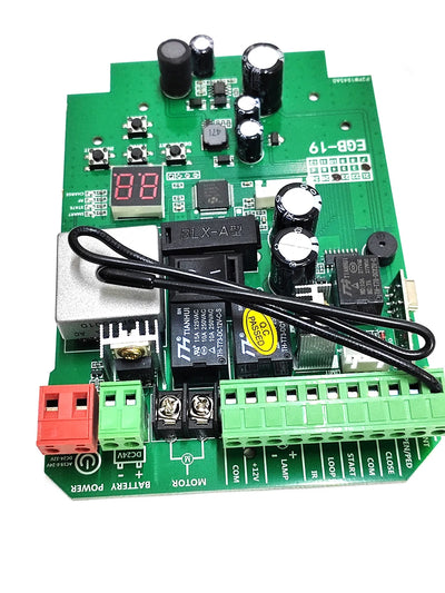 Carte de Commande Portail Coulissant Solaire 24V DC