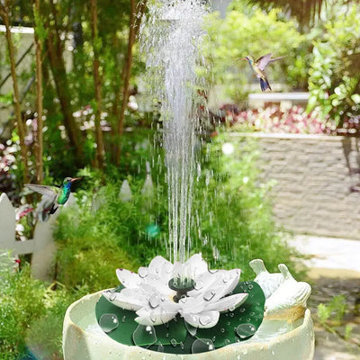 Mini Fontaine Solaire Flottante pour Étang