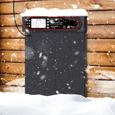 Porte Automatique de Poulailler Solaire pour Canards et Oies