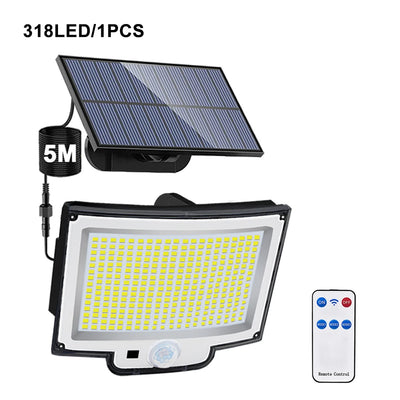 Projecteur Solaire avec Détecteur de Mouvement 348 LED