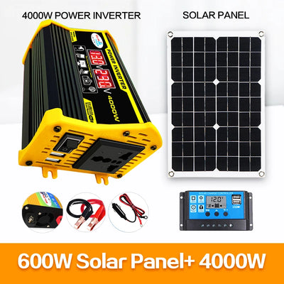 Kit Solaire Complet Onduleur 4000W Maison