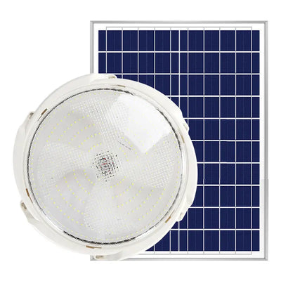 Lampe Solaire Intérieur Plafonnier Étanche Maison Jardin 60W à 200W
