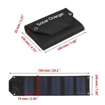 Panneau Solaire Pliable 60W 80W 100W Camping