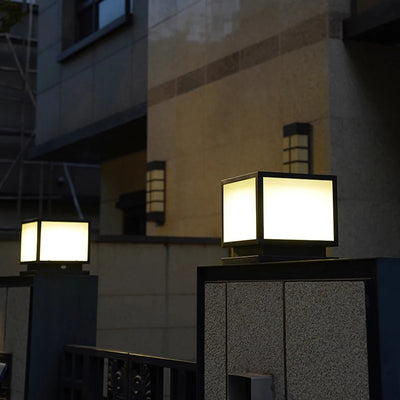 Lampe Solaire de Pilier Portail Étanche IP65