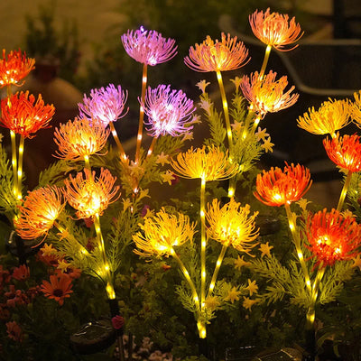 Lampe Solaire Fleur Lumineuse Décorative pour Jardin