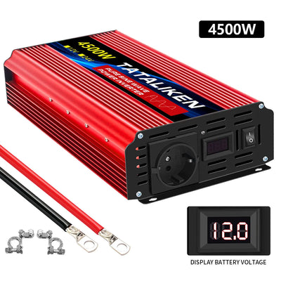 Convertisseur Solaire Onde Pure 12V 24V 220V