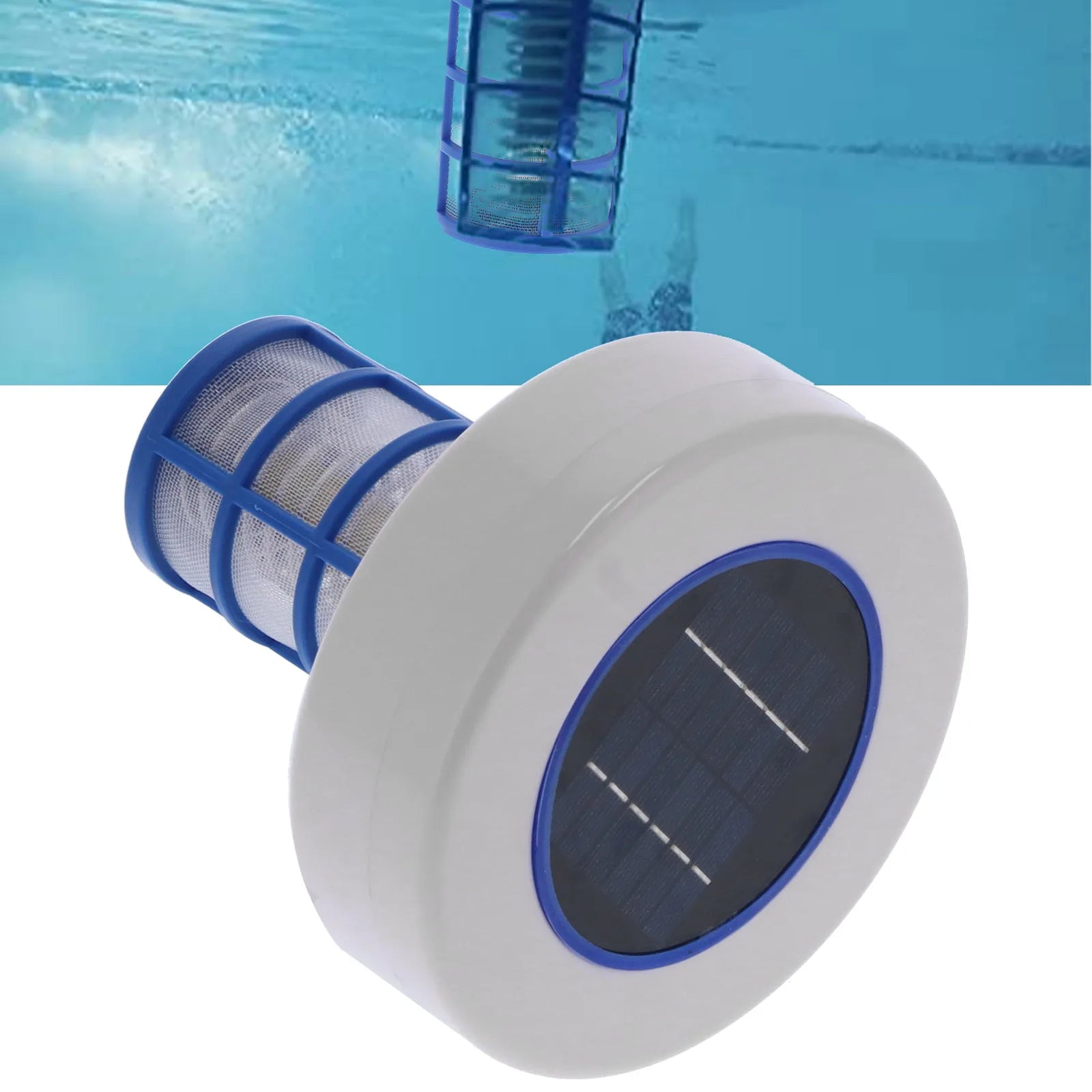 Ioniseur Solaire de Piscine et Spa Nettoyeur d'Eau