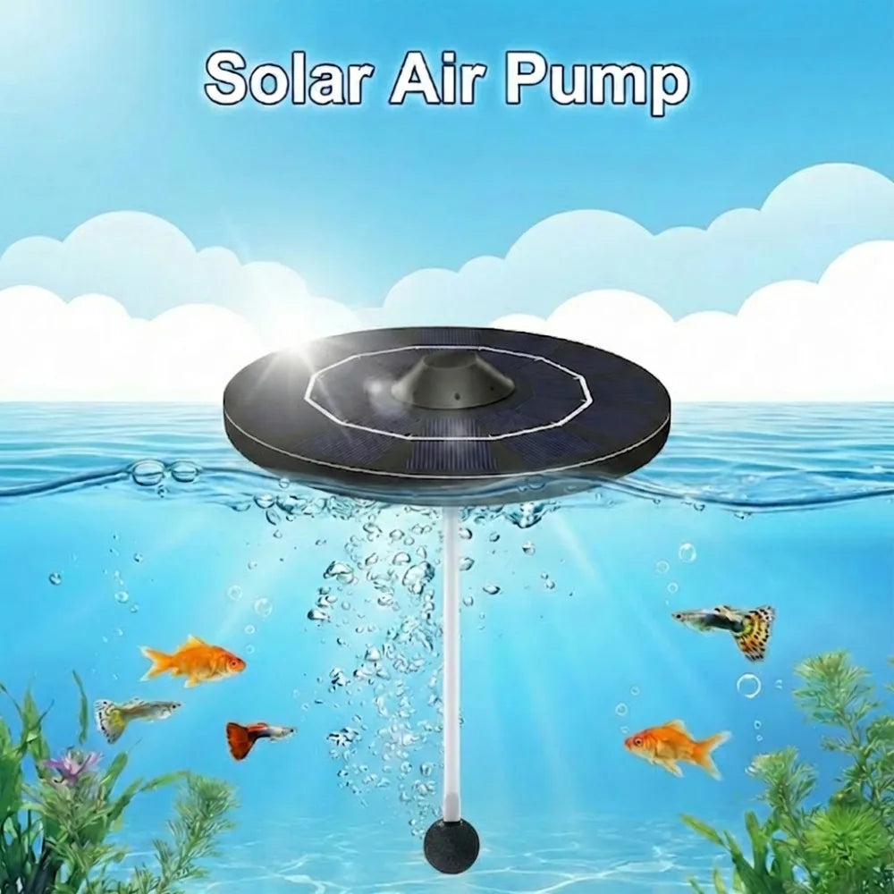 Pompe à Air Solaire Flottante pour Bassin