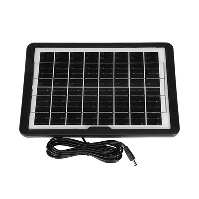 Kit Pompe Solaire Bassin 9V 6W Oxygénateur avec Tuyau 2 m