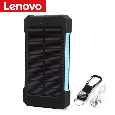 Power Bank Solaire 50000mAh Lampe de Poche