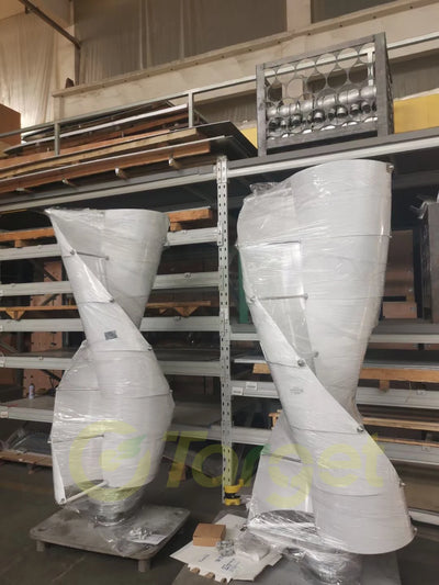 Éolienne Verticale MPPT Hybride Sortie 220V avec Onduleur