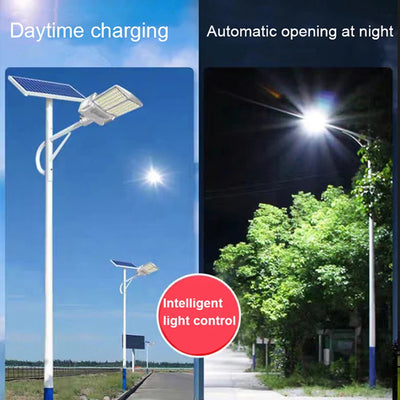 Lampe Solaire Murale Aluminium Capteur Mouvement Réverbère