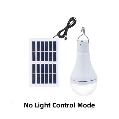 Ampoule LED solaire avec recharge solaire