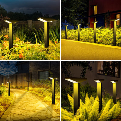 Lampe Solaire de Jardin à Planter pour Pelouse et Allée
