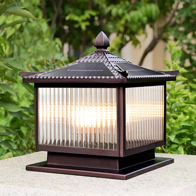 Lampe Solaire Pilier de Portail et Poteau Étanche IP65