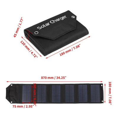 Panneau Solaire Pliable 60W 80W 100W Camping