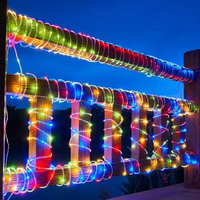 Guirlande Solaire Extérieure LED Corde Lumineuse