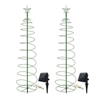 Guirlande Solaire Étoiles IP65 Arbre de Noël Extérieur
