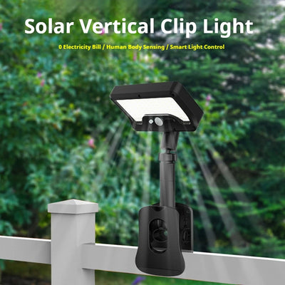 Lampe Solaire à Clipser Extérieur Double Usage Jardin