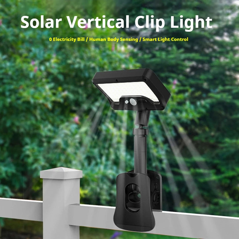 Lampe Solaire à Clipser Extérieur Double Usage Jardin