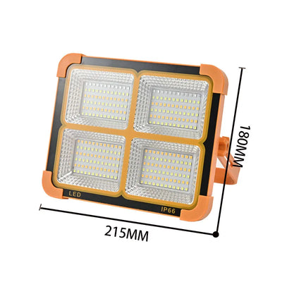 Projecteur Solaire Portable LED Rechargeable 100W