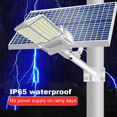 Lampe Solaire Murale Aluminium Capteur Mouvement Réverbère