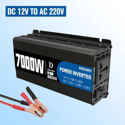 Kit Solaire 7000W Onduleur Panneau Hors Réseau – installation facile et portable
