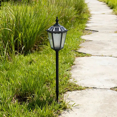 Borne Solaire de Pelouse Étanche pour Jardin