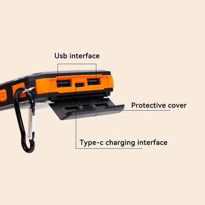 Chargeur Solaire 200000mAh Grande Capacité