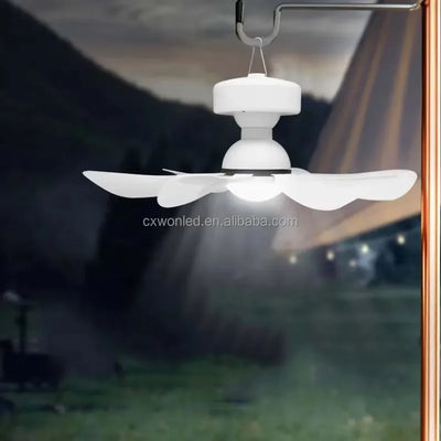 Ventilateur Solaire de Plafond avec Éclairage LED