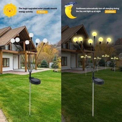 Piquet Solaire de Jardin LED Luciole pour Pelouse