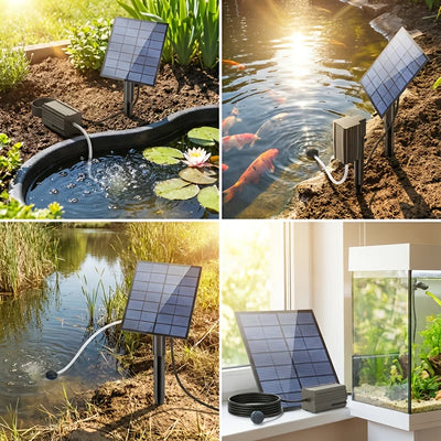 Pompe à Air Solaire Flottante pour Bassin