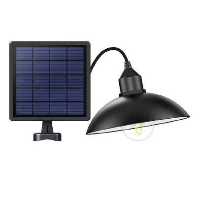 Lampe Solaire Suspendue de Jardin IP65 Blanc Chaud