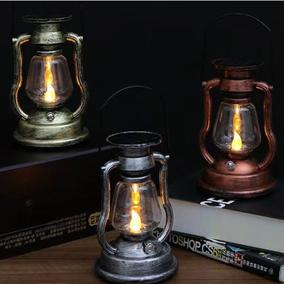 Lanterne Solaire de Jardin Effet Flamme
