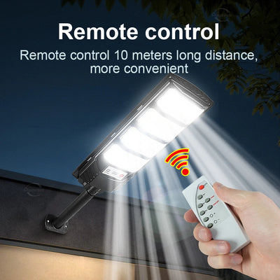 Lampe Solaire Murale LED Puissante Détecteur Mouvement IP65