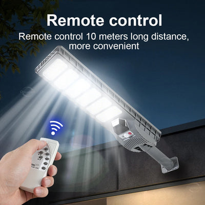 Lampe Solaire Murale LED 600W Détecteur Mouvement Étanche