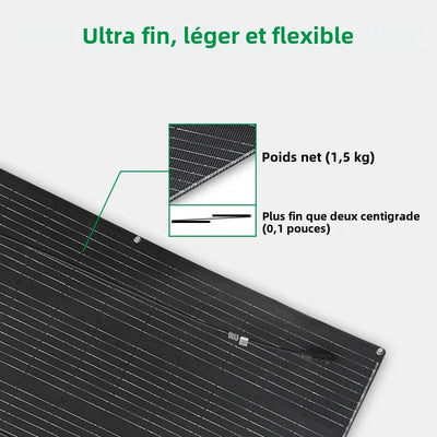 Panneau Solaire Flexible ETFE 100W à 400W