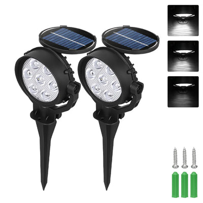 Spot Solaire 9 LED IP65 RGB Luminosité Réglable
