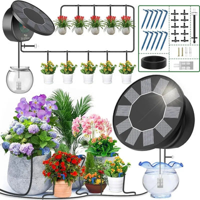 Kit d'Irrigation Solaire Goutte-à-Goutte Automatique