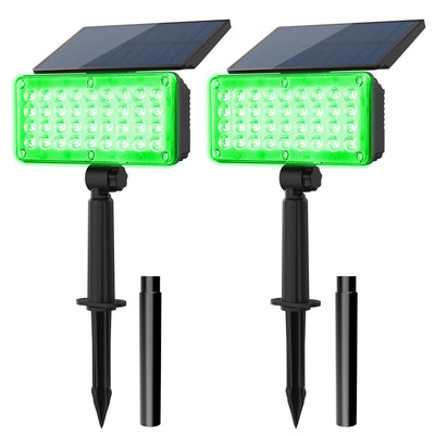 Projecteur Solaire Paysage LED Étanche Jardin Mur Rue