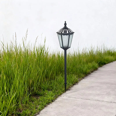 Borne Solaire de Pelouse Étanche pour Jardin